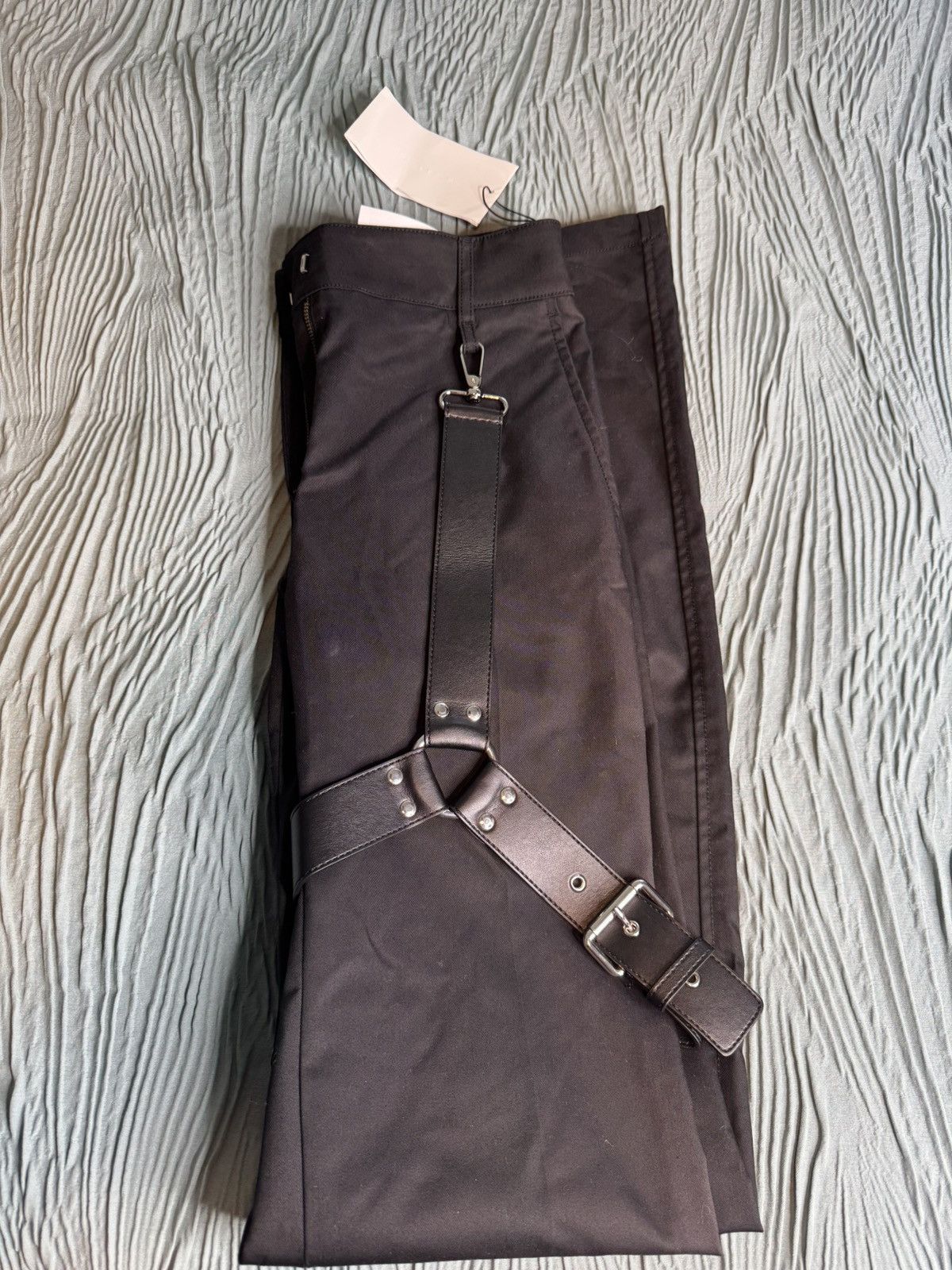 1017 ALYX 9SM 1017 ALYX 9SM “Black” Bondage Harness Pants Size 26" / US 2 / IT 38 - 8 Thumbnail