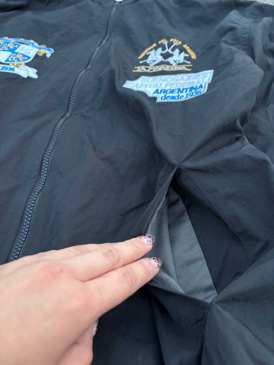 La Martina × Vintage Vintage Y2K Polo La Martina Argentina Big Multi logo Jacket Size US M / EU 48-50 / 2 - 3 Thumbnail