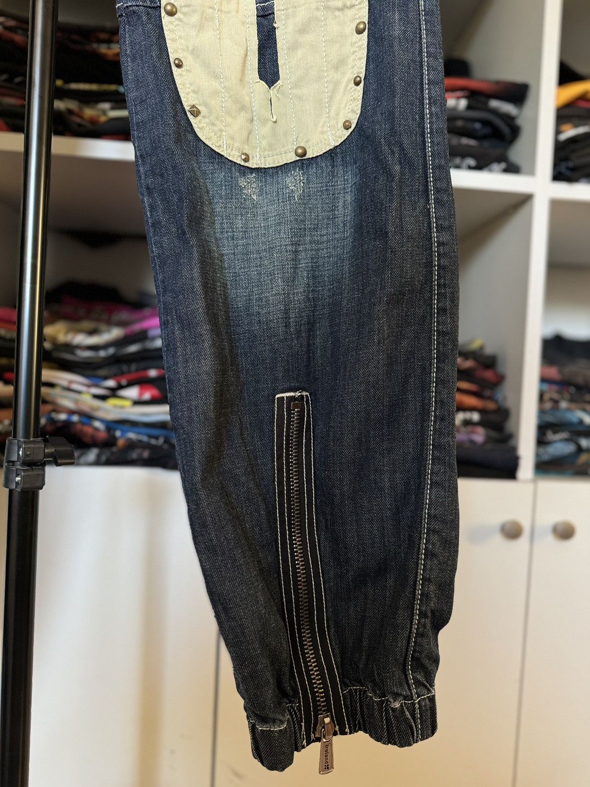 Other Ireland Multipocket Multizip Avant Garde Jeans Pants Size US 34 / EU 50 - 5 Thumbnail