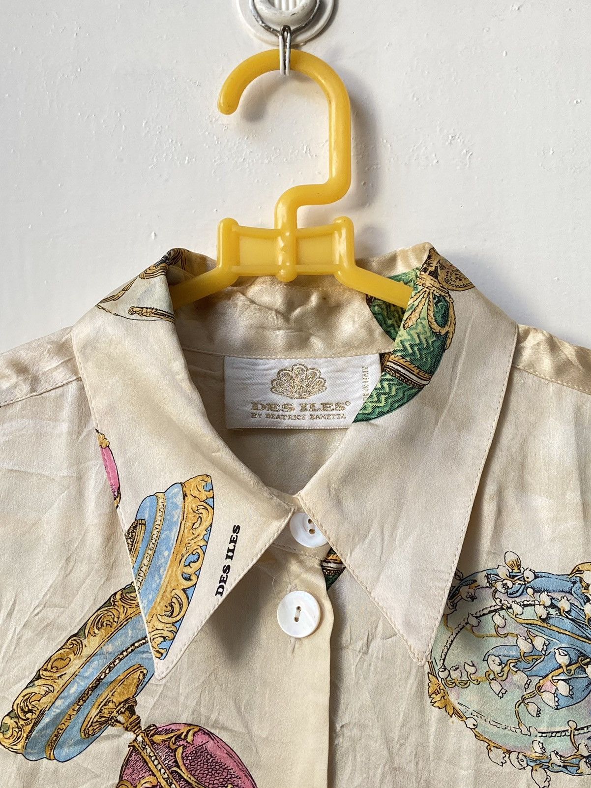 Designer × Japanese Brand Desiles By Beatrice Zanetta Motive Shirt Size US M / EU 48-50 / 2 - 5 Thumbnail