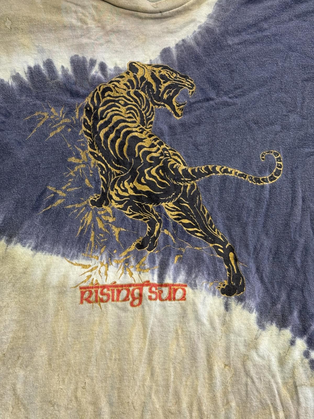 Jimmy Choo Vintage Jimmy'z T-shirt Rising Sun Bengal Tiger Tie Dye XL Size US XL / EU 56 / 4 - 4 Thumbnail