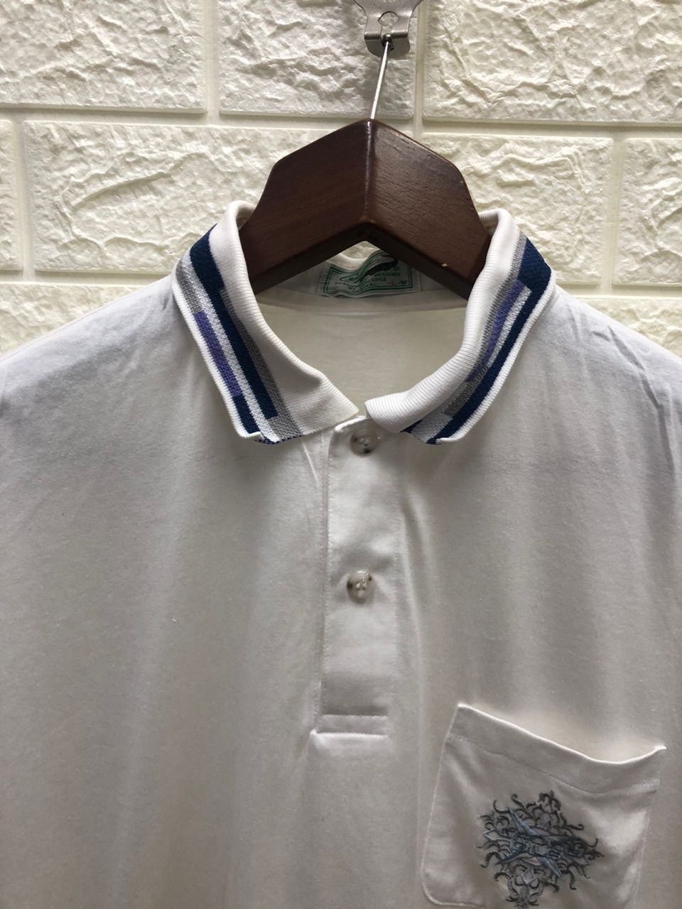 Japanese Brand Crocodile sweetshirt vintage 90s polo shirt made in japan Size US L / EU 52-54 / 3 - 8 Thumbnail