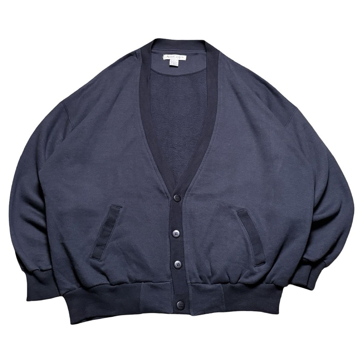 Other Vintage Ash Creek Knit Grandpa Cardigan Faded Black Kurt XL Size US XL / EU 56 / 4 - 1 Thumbnail