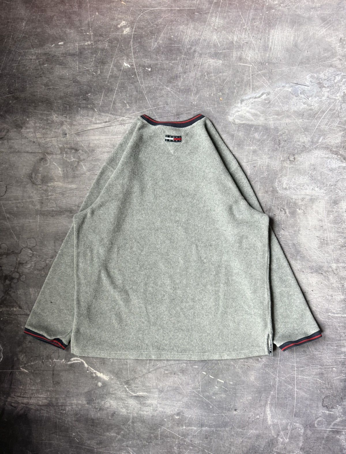 Tommy Hilfiger Vintage Y2K Tommy Jeans Fleece Sweatshirt (XL) Size US XL / EU 56 / 4 - 2 Thumbnail