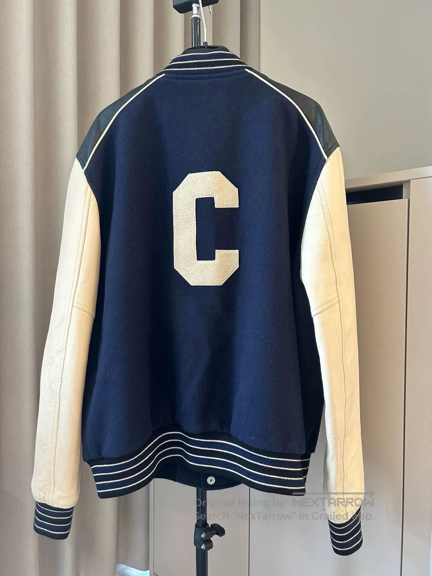Celine Celine Vintage Style Baseball Jacket. Size US L / EU 52-54 / 3 - 4 Thumbnail