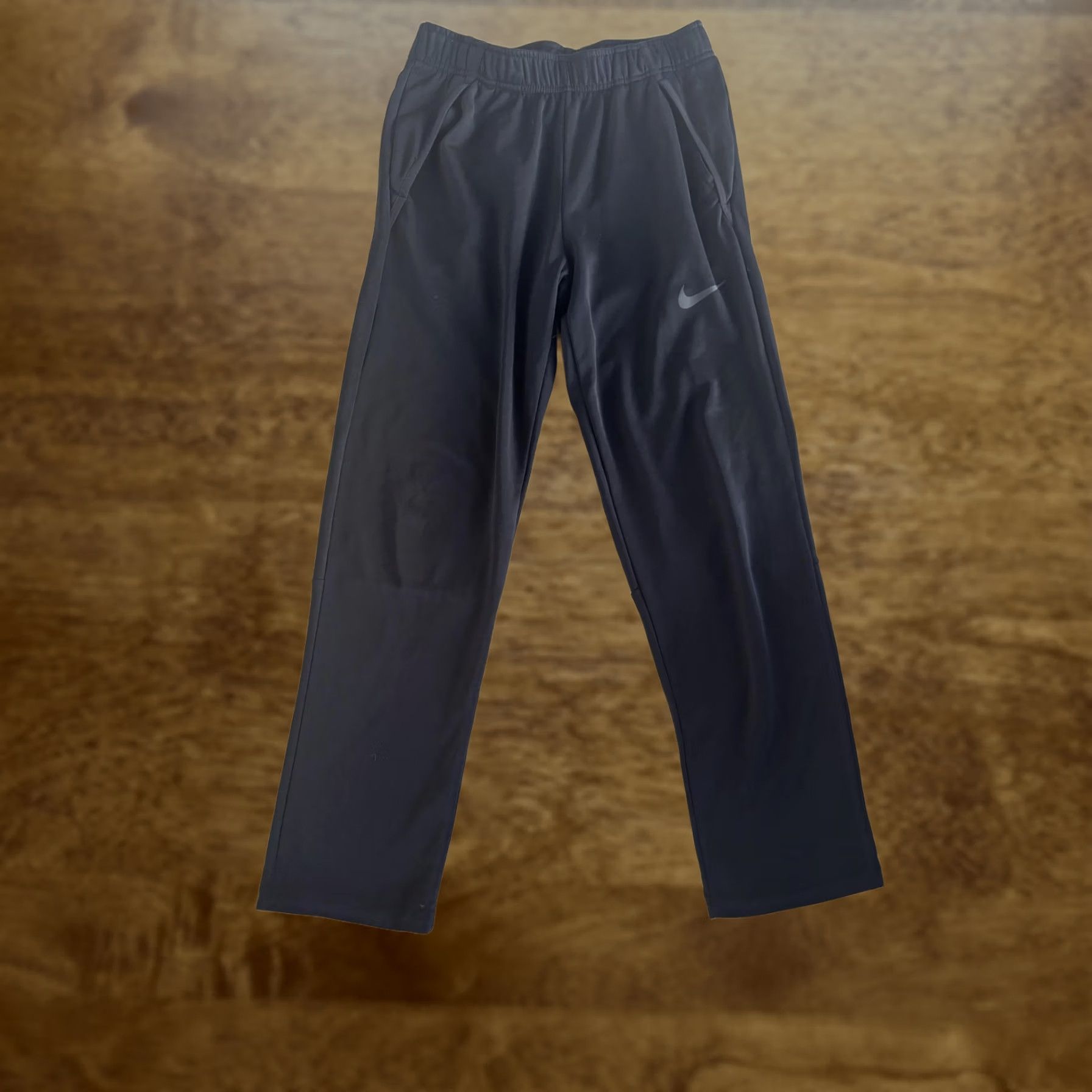 Nike Nike Dri-FIT Pants Mens Small Black Track Pants Activewear Running & Gym Mens S Black Nike Dri-FIT Pants Size US 29 - 1 Thumbnail