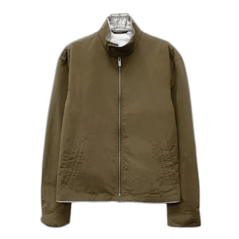 Hermes Hermes Olive Green Long Sleeve Jacket Size US S / EU 44-46 / 1 - 1 Thumbnail
