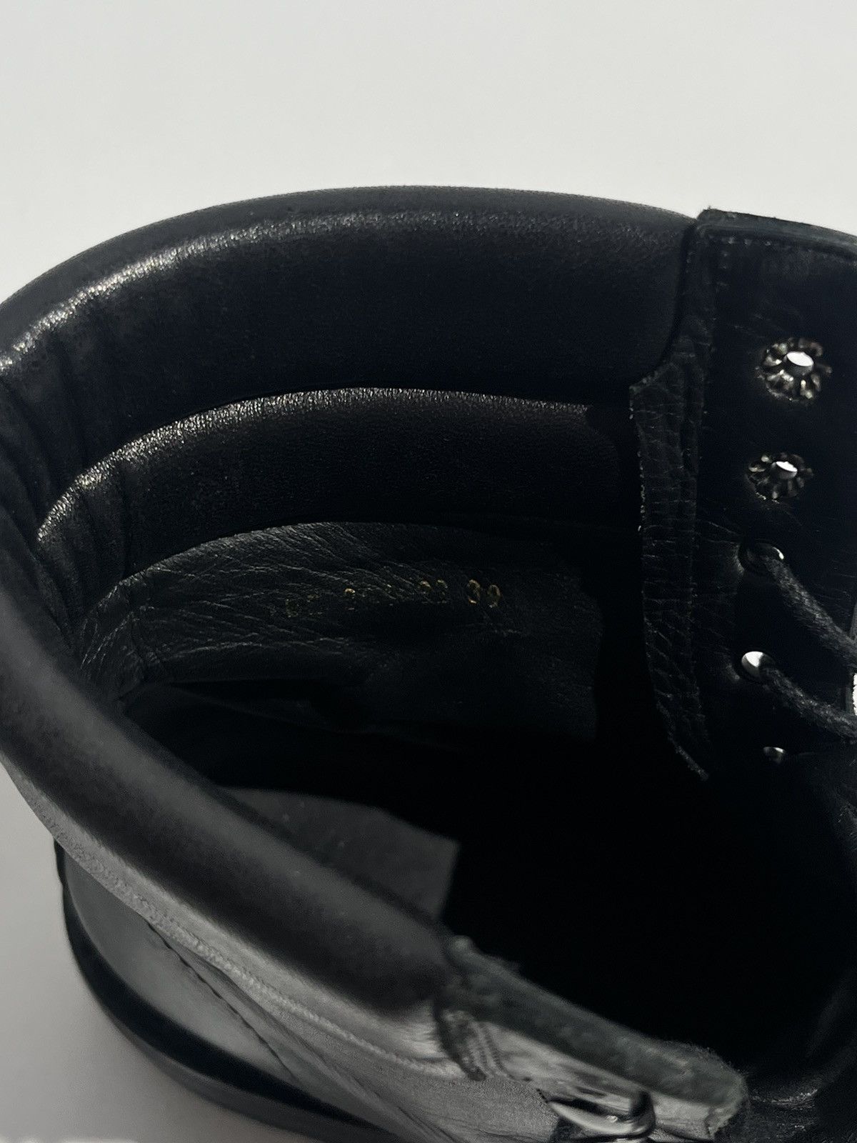 Saint Laurent Paris FW15 Saint Laurent Paris Leather Combat Boots by Hedi Size US 6.5 / EU 39-40 - 8 Thumbnail