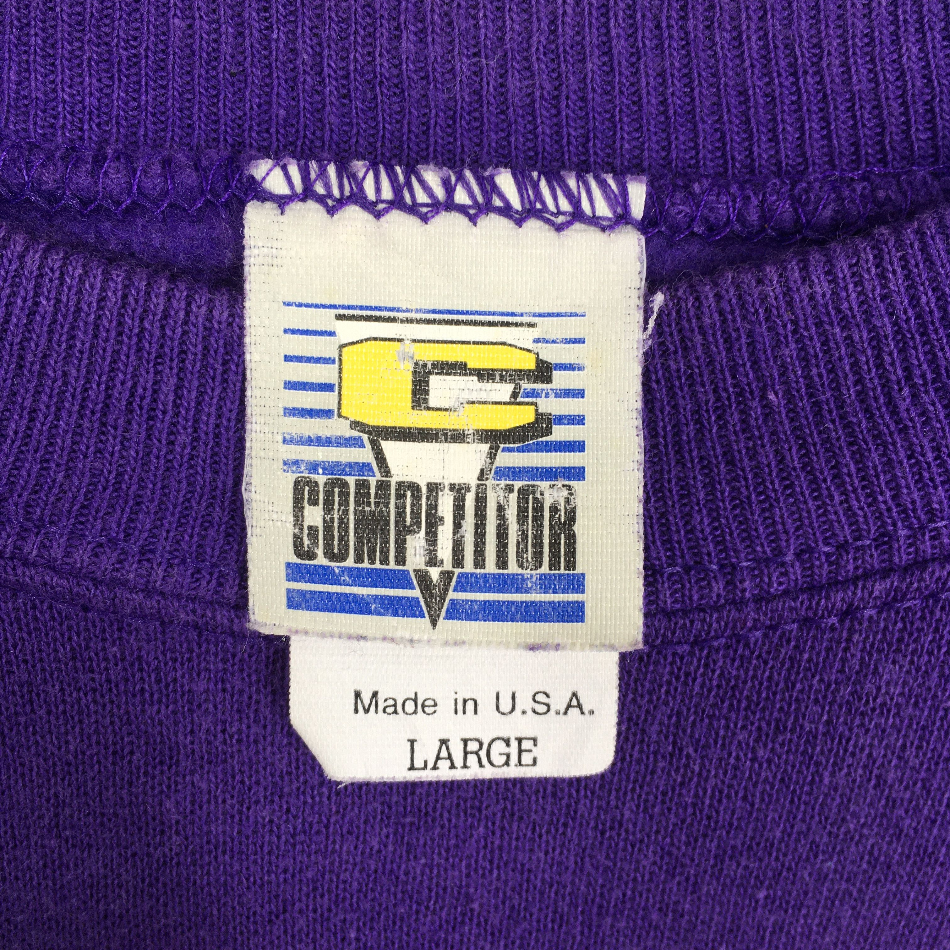 NFL 90s Minnesota Vikings NFL Rugby Purple Sweatshirt Large Size US L / EU 52-54 / 3 - 5 Thumbnail