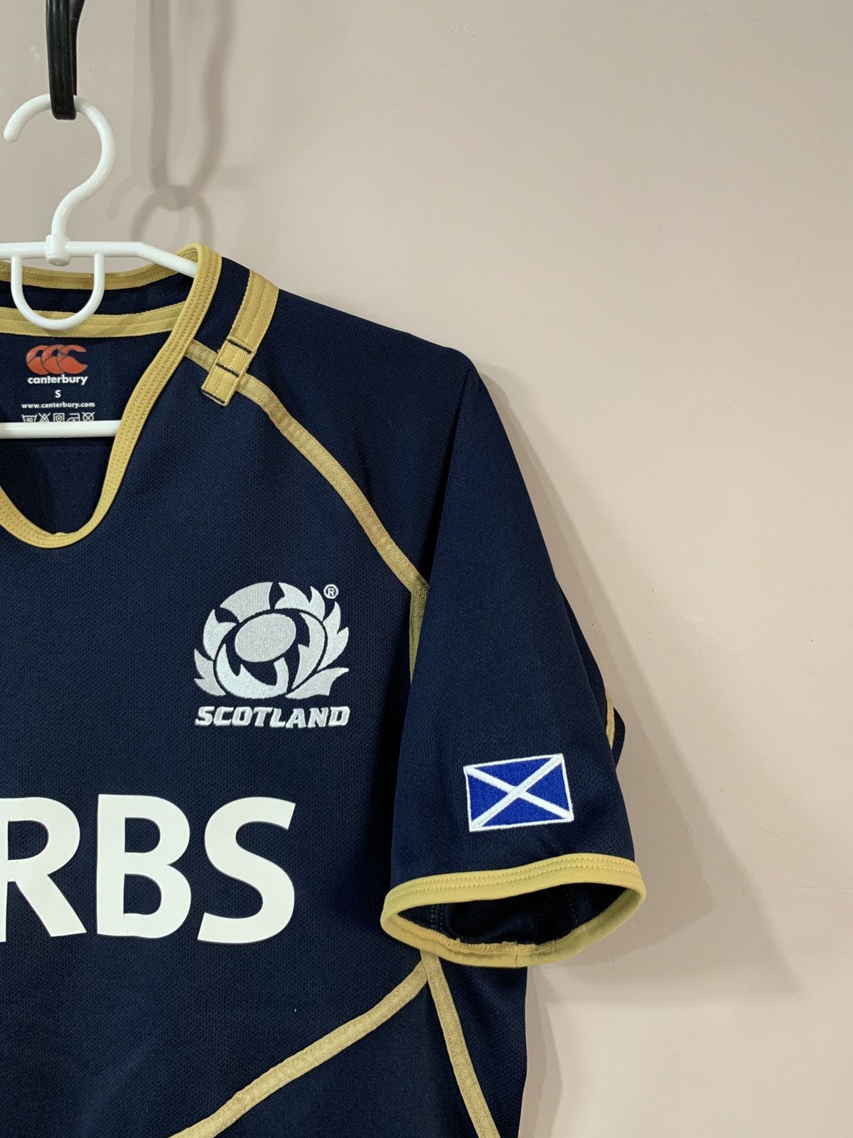 Canterbury of New Zealand Scotland Home Rugby Union Shirt Canterbury Jersey Size S Size US S / EU 44-46 / 1 - 4 Thumbnail