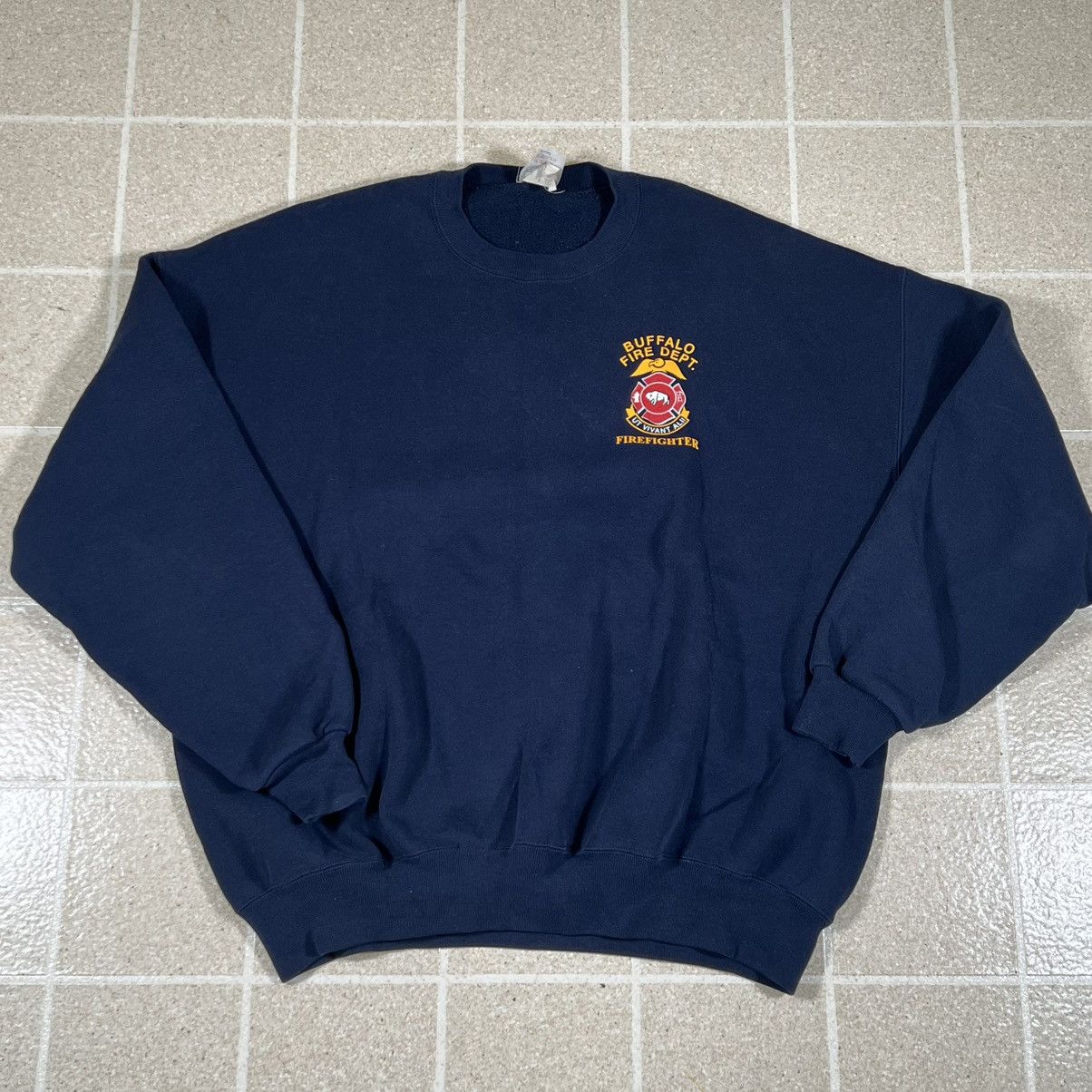 Other Vintage Buffalo Fire Department Crewneck Sweatshirt Size 2XL Size US XXL / EU 58 / 5 - 1 Thumbnail