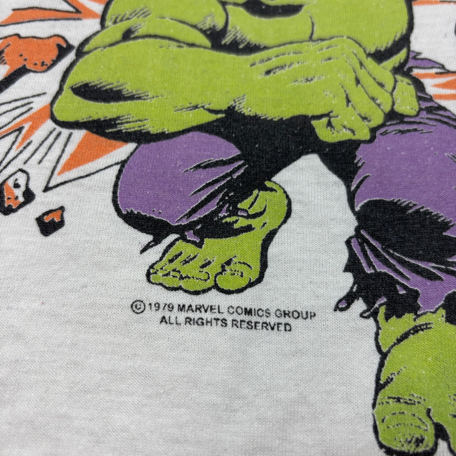 Marvel Comics × Vintage Vintage 70s The Incredible Hulk Single Stitch Tank Top XS Size US XS / EU 42 / 0 - 3 Thumbnail