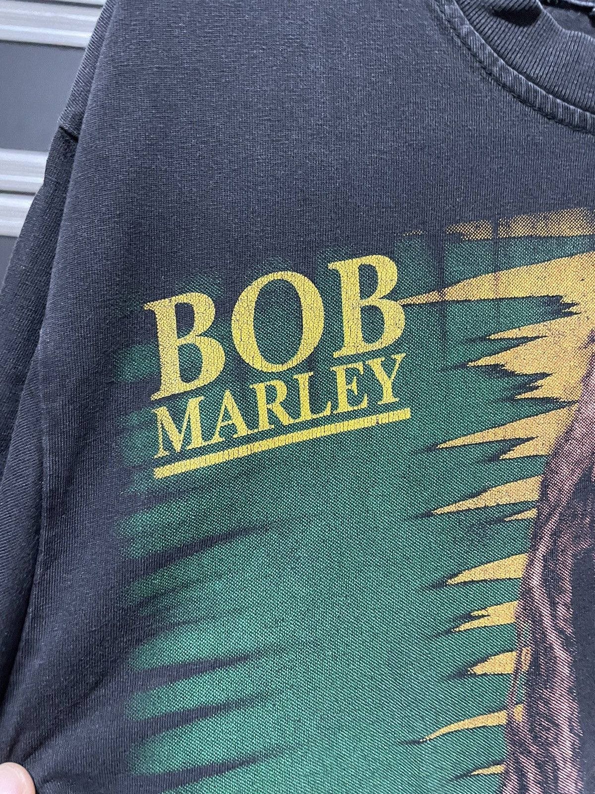 Band Tees Vintage 90s Bob Marley Double Sided Reggae Band Tee Size US M / EU 48-50 / 2 - 5 Thumbnail