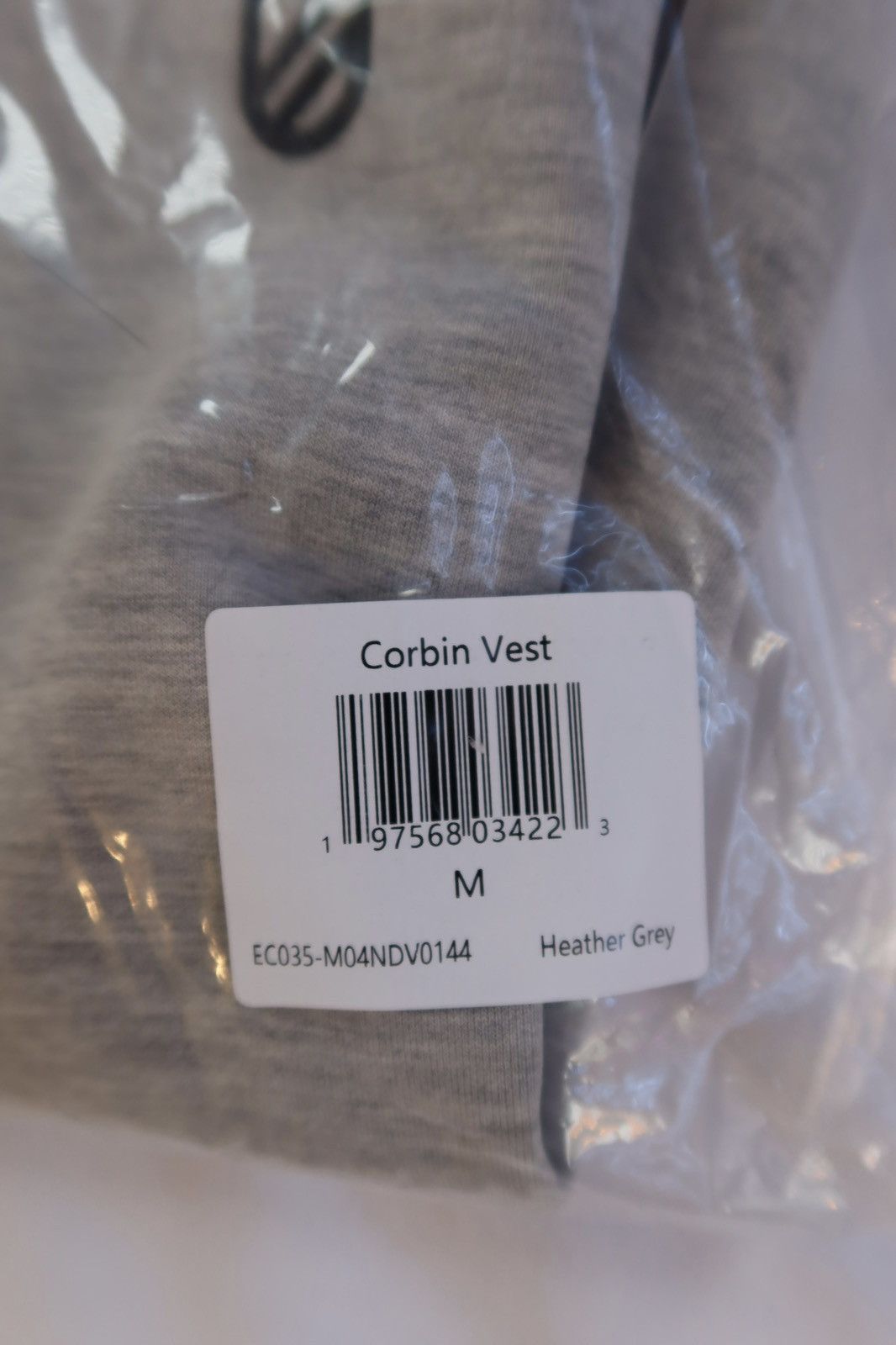 Other Extracurricular Corbin 1/4 Zip Vest Heather Grey Size US M / EU 48-50 / 2 - 11 Thumbnail