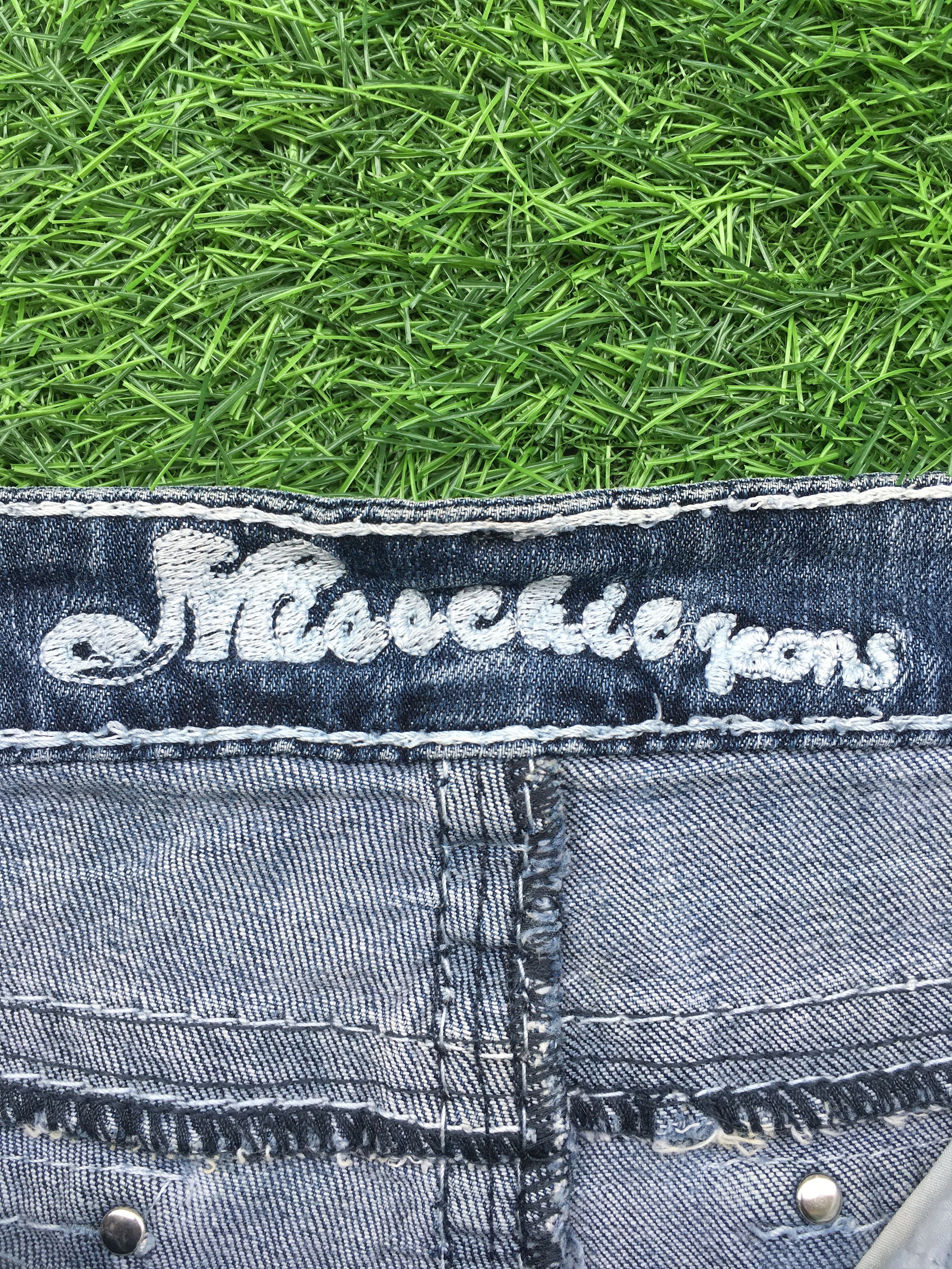 Grace in LA × Jean Miss Chic Slim Boot Cut Jeans D-977 Size 27" / US 4 / IT 40 - 10 Thumbnail