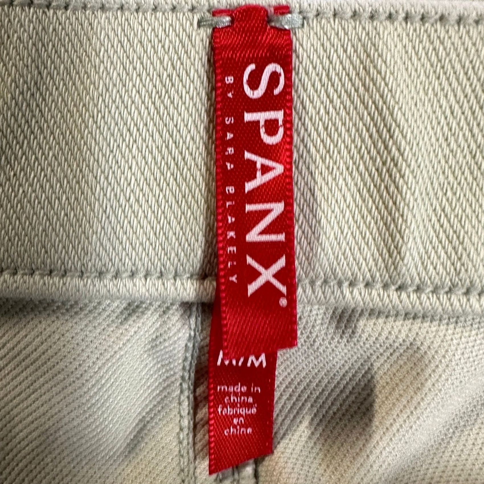 Spanx Spanx Jeans Jeggings Womens Medium Light Green Stretch Elastic Waist Pull On Size 32" / US 10 / IT 46 - 3 Thumbnail
