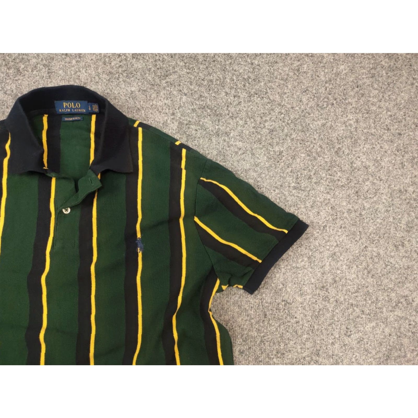 Polo Ralph Lauren Polo Ralph Lauren Polo by Ralph Lauren T Shirt green striped crew neck adult L shirt Size US L / EU 52-54 / 3 - 4 Thumbnail