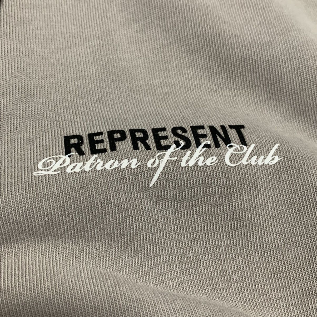 Represent Clo. Represent Large Patron Of The Club Grey Tee Size US L / EU 52-54 / 3 - 8 Thumbnail