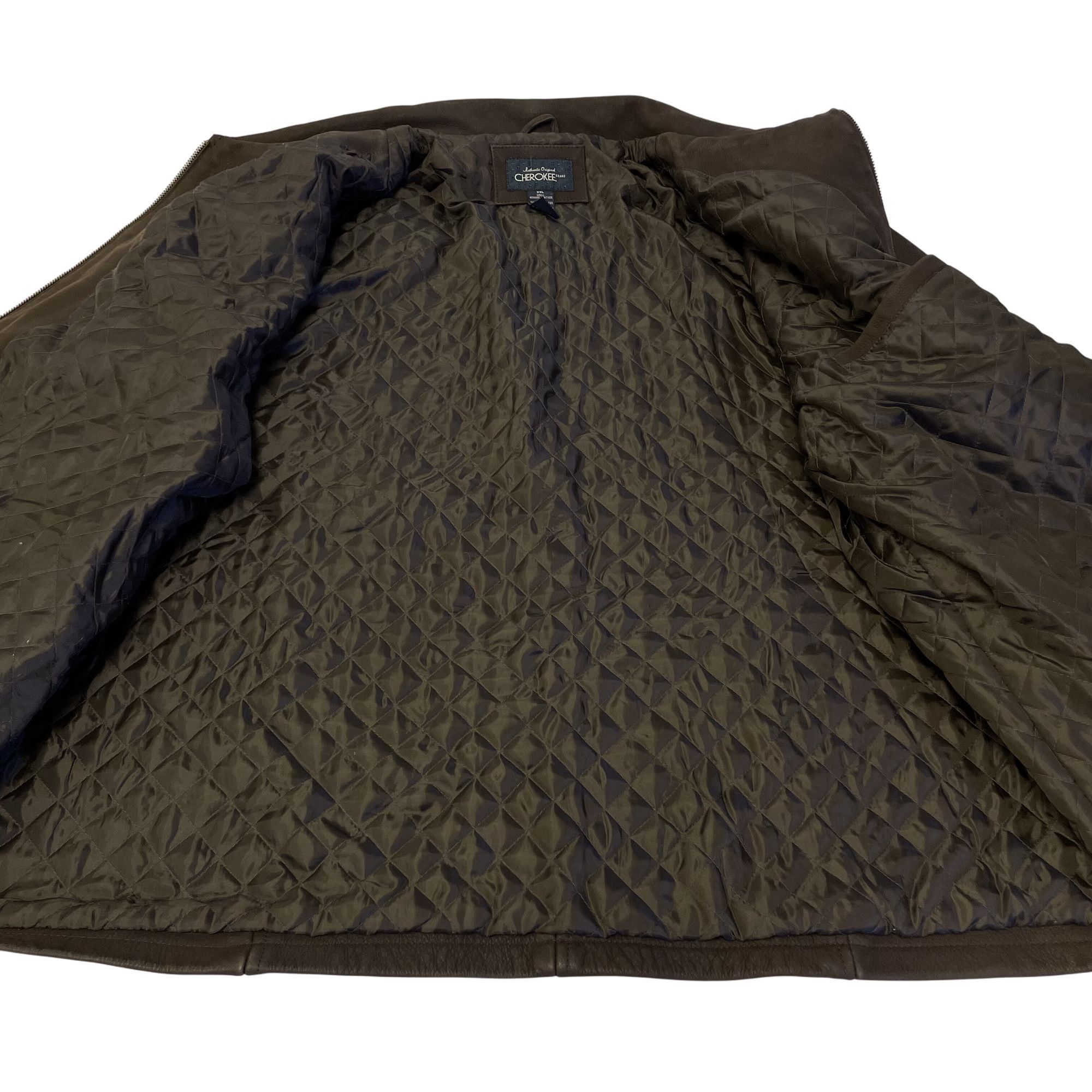 Cherokee Vtg Cherokee ULTRA SOFT Leather Coat Casual Jacket Size US XXL / EU 58 / 5 - 4 Thumbnail