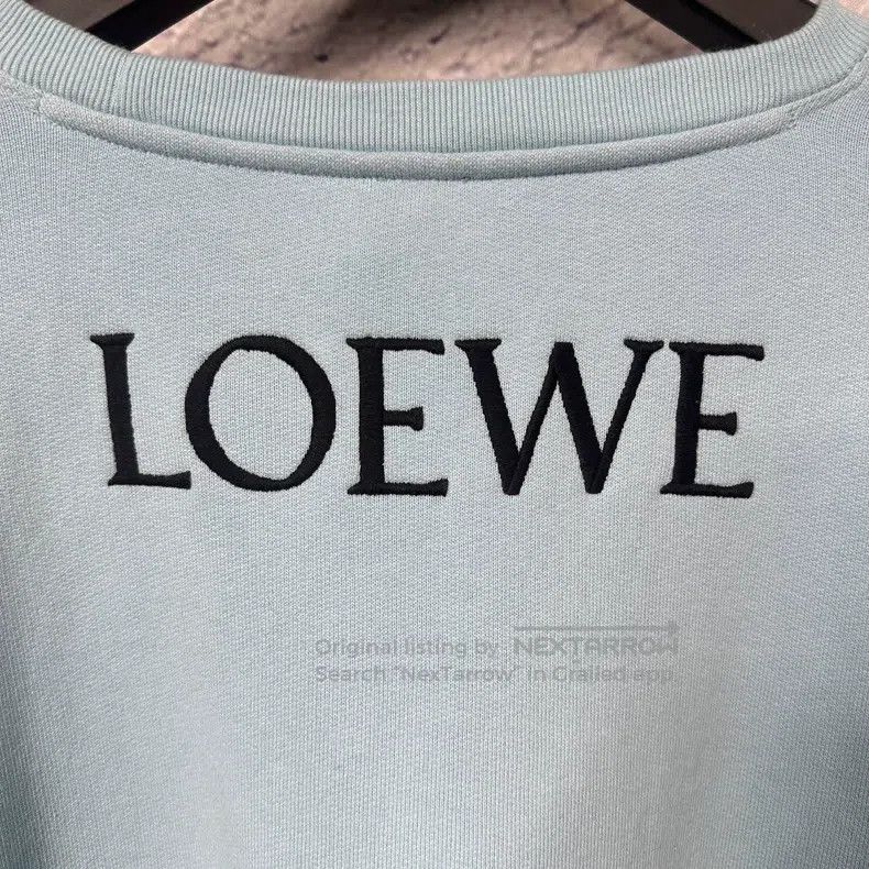 Loewe LOEWE Embroidered Logo Crewneck Sweatshirt - Men's, Haze B Size US M / EU 48-50 / 2 - 4 Thumbnail