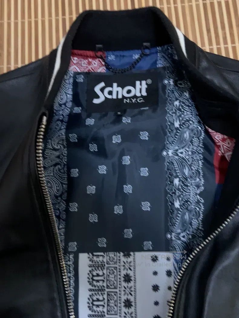 Schott Schott NYC Sheepskin Baseball Jacket Size US S / EU 44-46 / 1 - 4 Thumbnail
