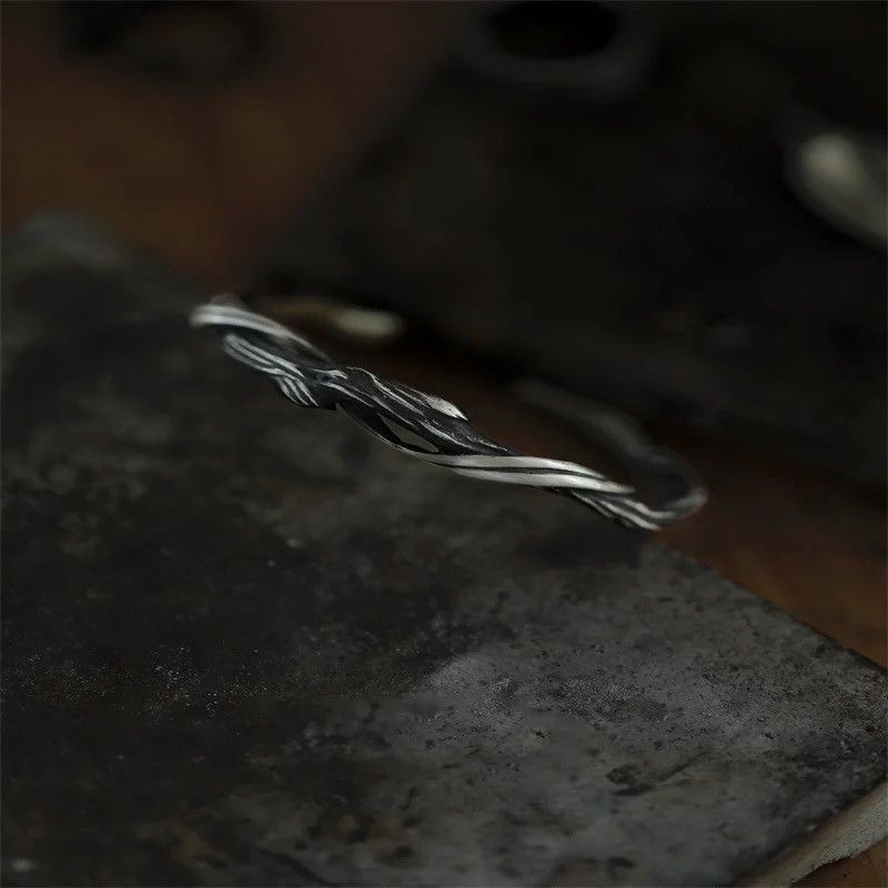 Jewelry × Vintage Retro Simple Design Driftwood Bracelet Size ONE SIZE - 3 Thumbnail