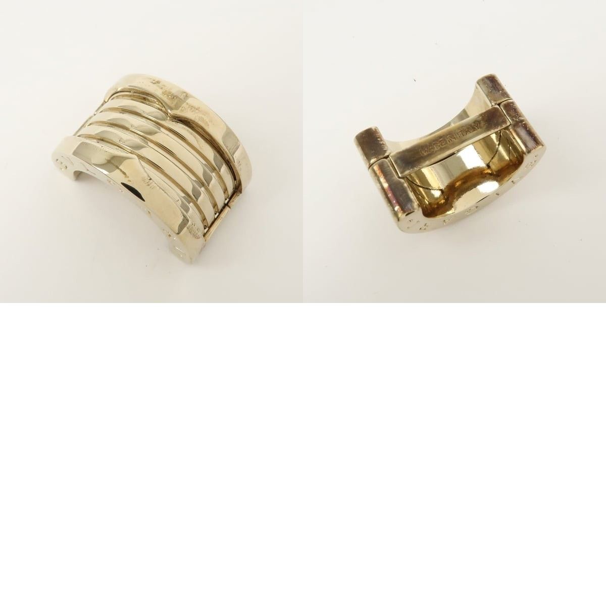 Bvlgari Bvlgari B.zero1 Gold Plated Scarf Ring Size ONE SIZE - 4 Thumbnail