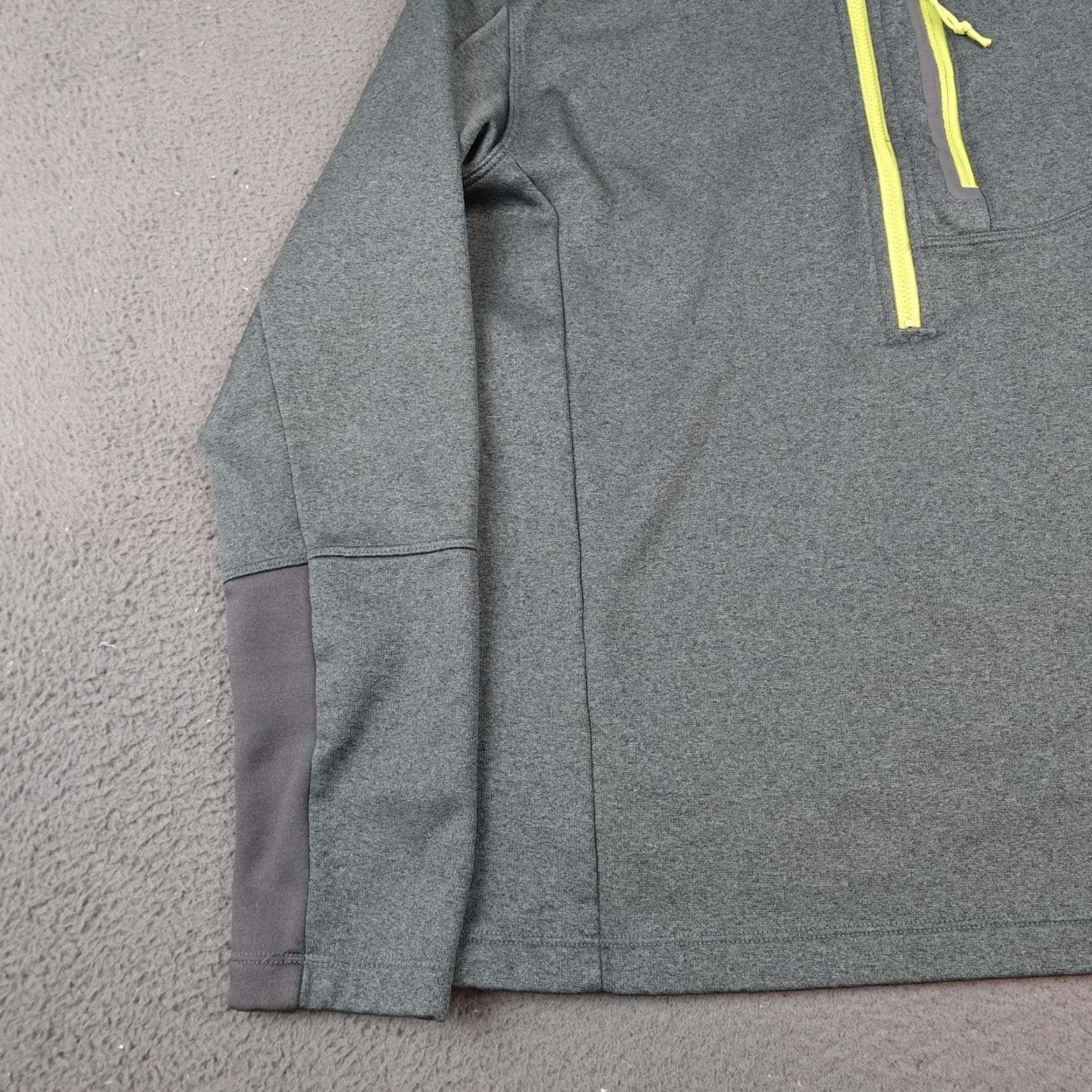 The North Face The North Face Sweater Mens Medium Gray 1/4 Zip Fleece Pullover Chest Pocket Size US M / EU 48-50 / 2 - 3 Thumbnail