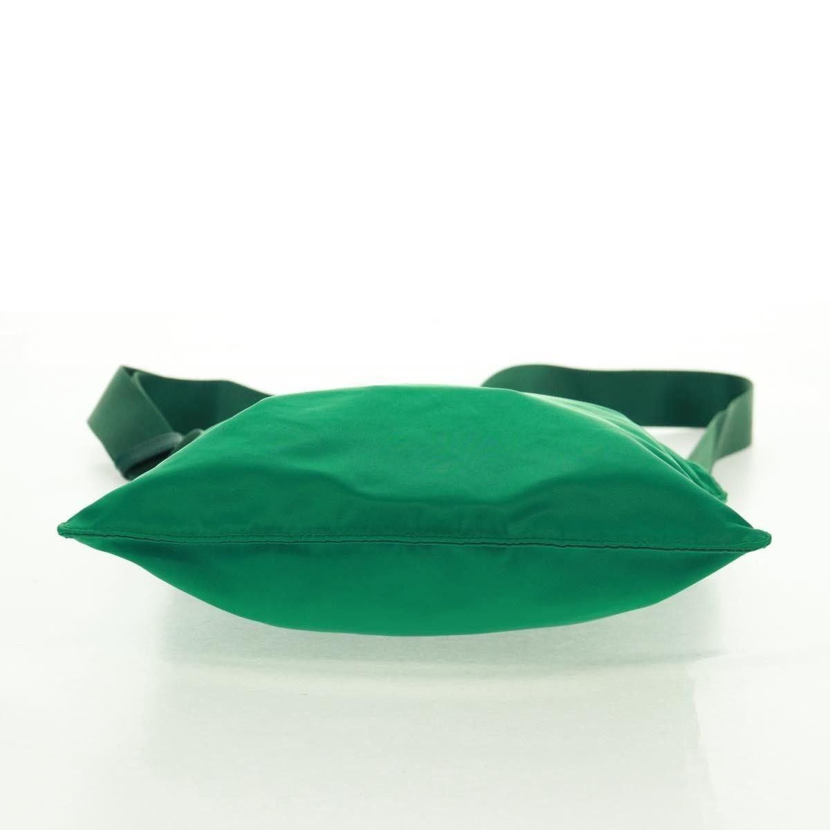 Prada PRADA Shoulder Bag Nylon Green Silver Auth 164302V Size ONE SIZE - 8 Thumbnail