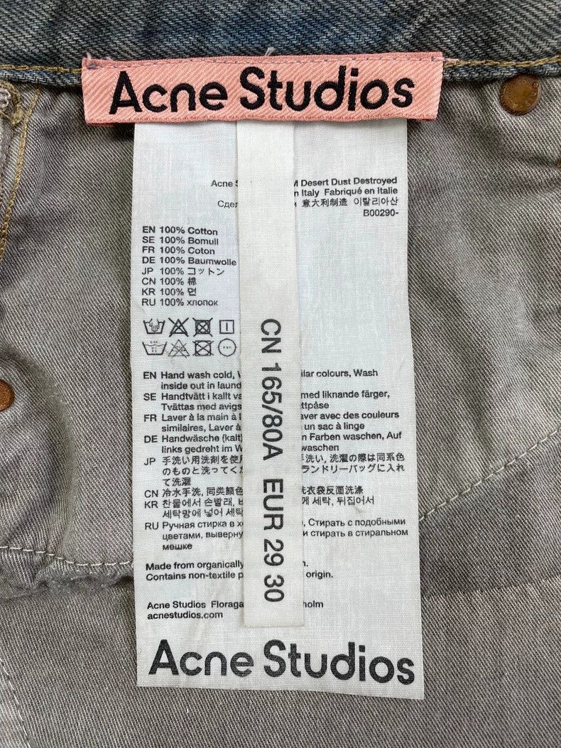 Acne Studios Acne Studios Washed grayish-green slightly flared jeans Size US 29 - 8 Thumbnail