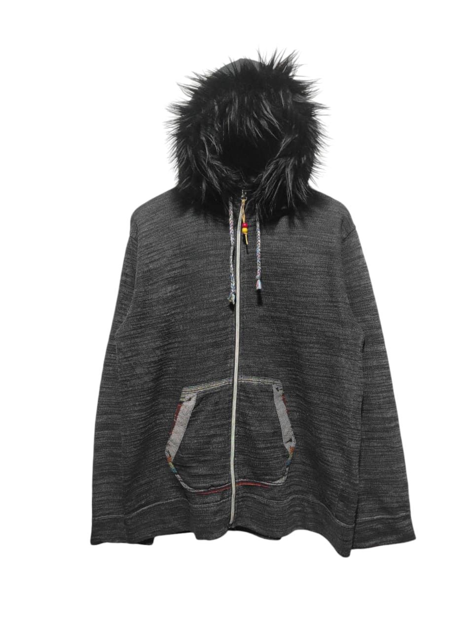Hysteric Glamour Power to The People Zip Fur Hoodie LGB IfSixWasNine style Size US L / EU 52-54 / 3 - 1 Thumbnail