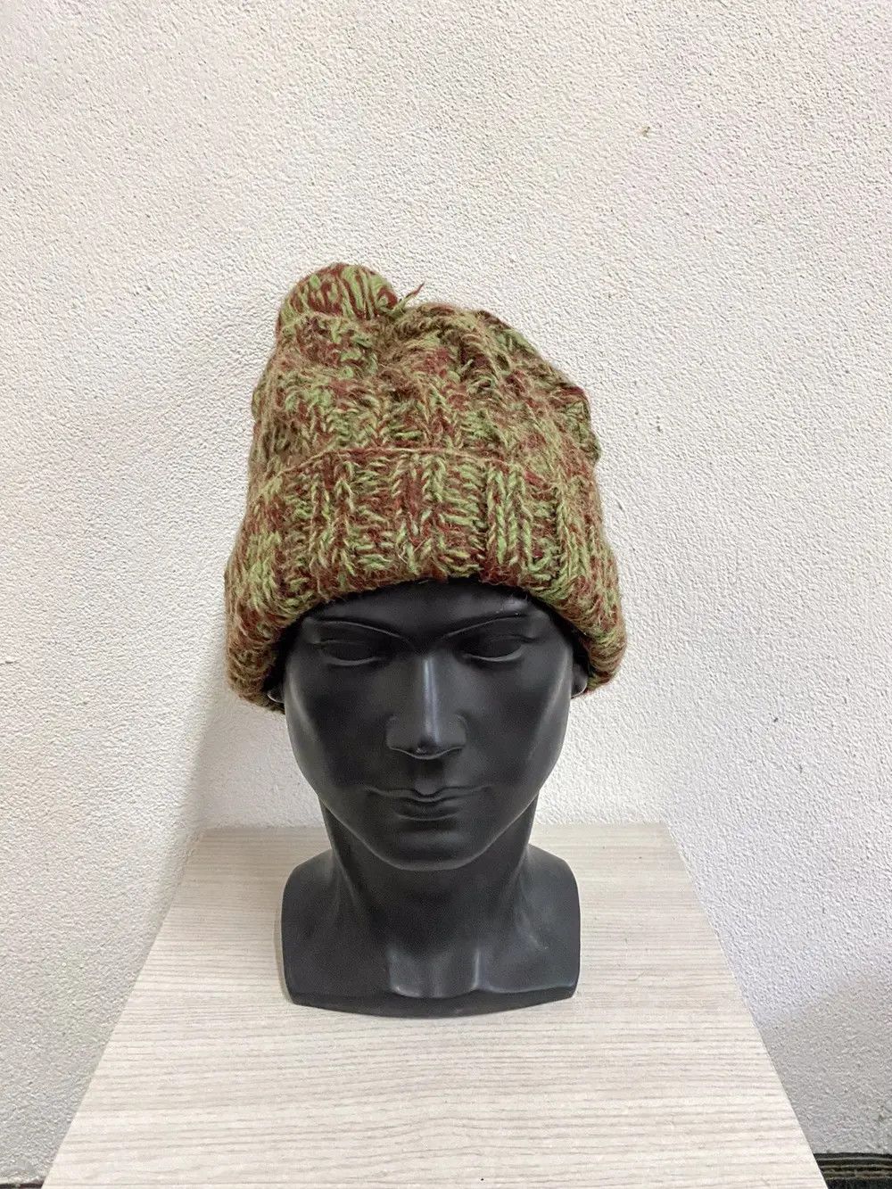 Japanese Brand × Vintage Vintage Knit Beanie Hat Size ONE SIZE - 3 Thumbnail