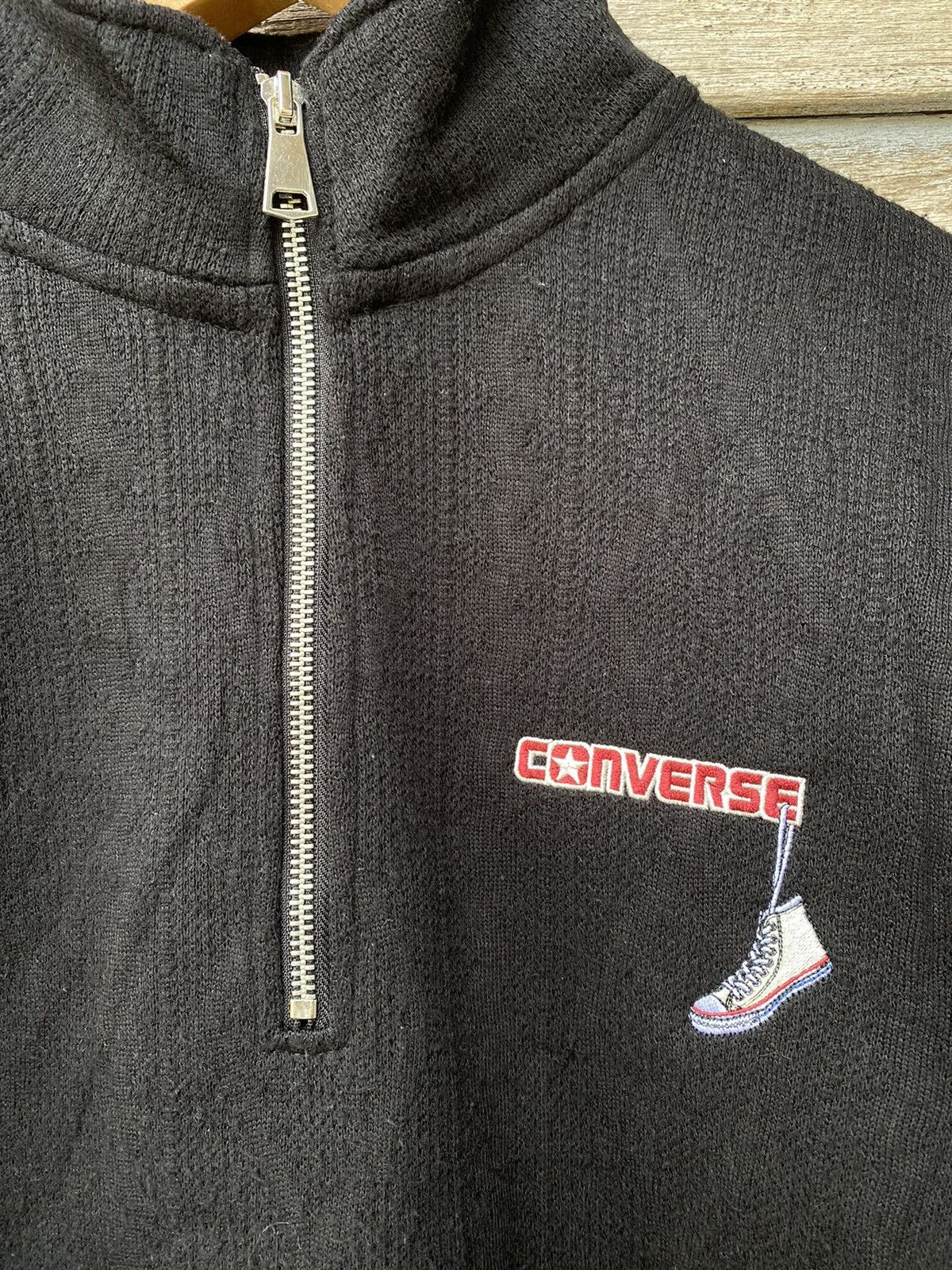 Sweatshirt Converse Half Zipper