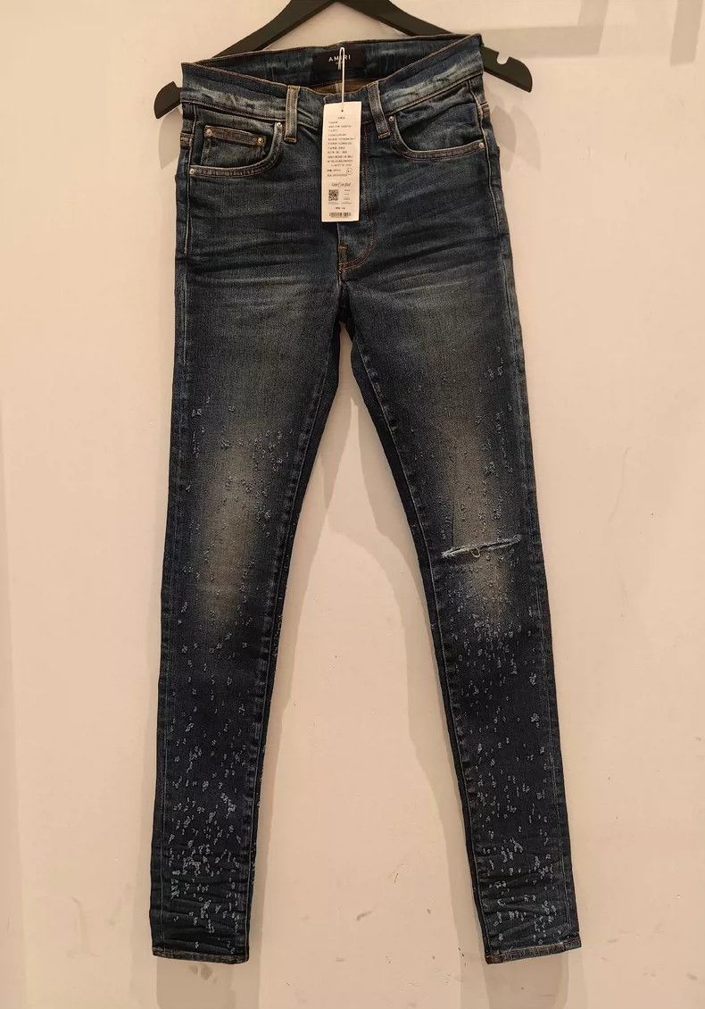 Amiri AMIRI Shotgun Distressed Denim Jeans- dmc Size US 30 / EU 46 - 1 Thumbnail