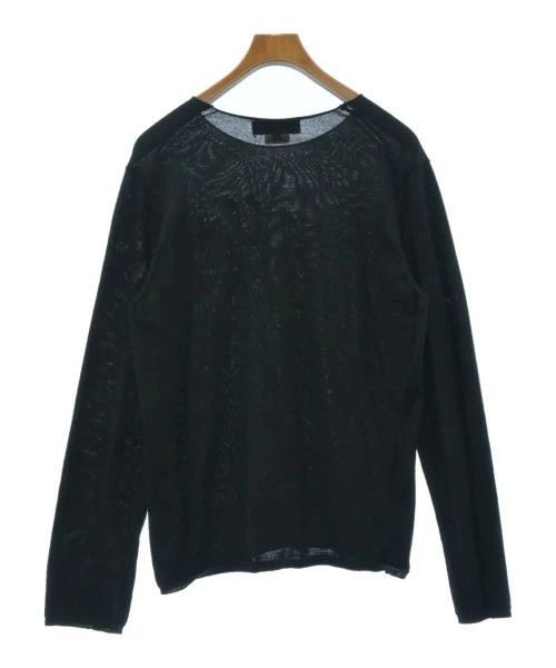 Comme des Garcons Black Sweater Knitted Pullover Long Sleeve Acrylic Wool Black Size US XL / EU 56 / 4 - 2 Thumbnail