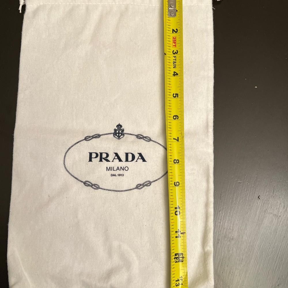 Prada Two PRADA Milan Flannel Dust Bag Draw String closure Size ONE SIZE - 3 Thumbnail