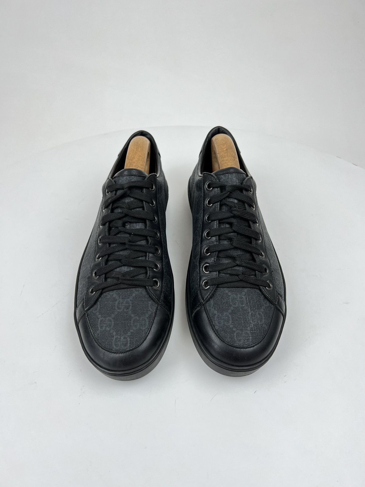 Gucci GUCCI Sneakers Low Top Leather Shoes BROOKLYN GG Monogram Size US 8 / EU 41 - 4 Thumbnail