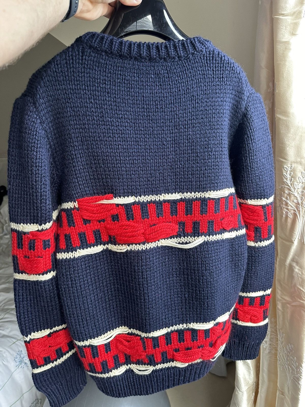 Calvin Klein 205W39NYC FW18 Calvin Klein 205w39nyc grail wool sweater RAF Simons Size US M / EU 48-50 / 2 - 22 Thumbnail