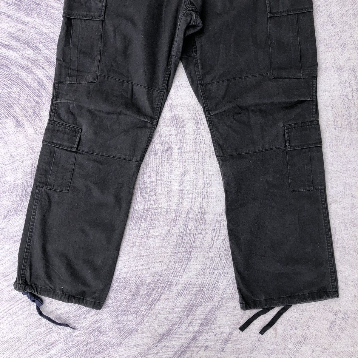 All Blacks W36 Vintage Black Cargo Pants 8 poket Military Pants Size US 36 / EU 52 - 3 Thumbnail