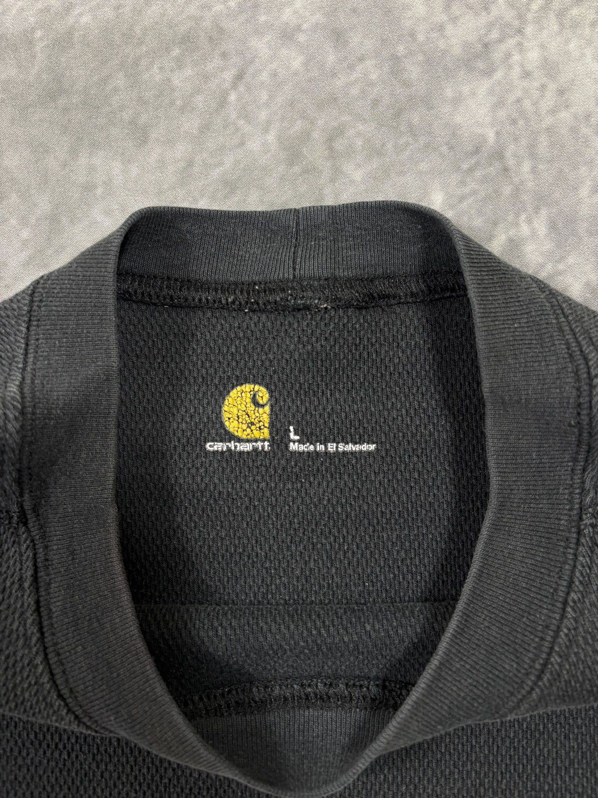 Carhartt Vintage Carhartt Thermal Longsleeve Thrashed Faded 1990s L Size US L / EU 52-54 / 3 - 5 Thumbnail