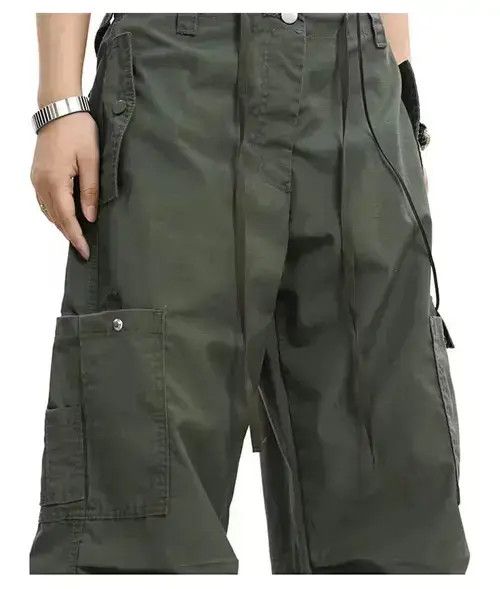 Designer × Japanese Brand × Vintage urban utility baggy cargo pants Size US 33 - 4 Thumbnail