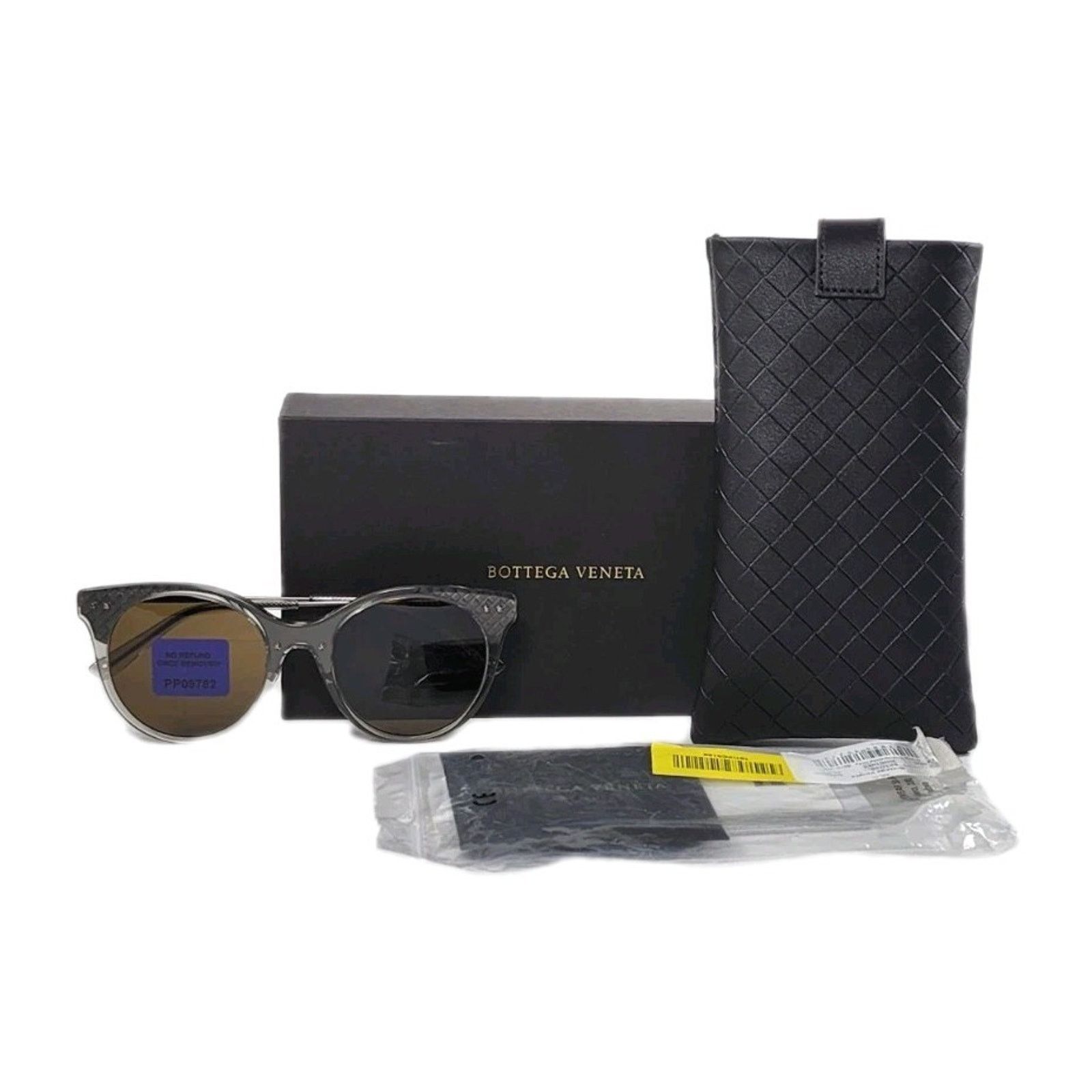 Bottega Veneta BOTTEGA VENETA Brown Cat Eye Sunglasses Item No. BV0143S 002 Size ONE SIZE - 3 Thumbnail