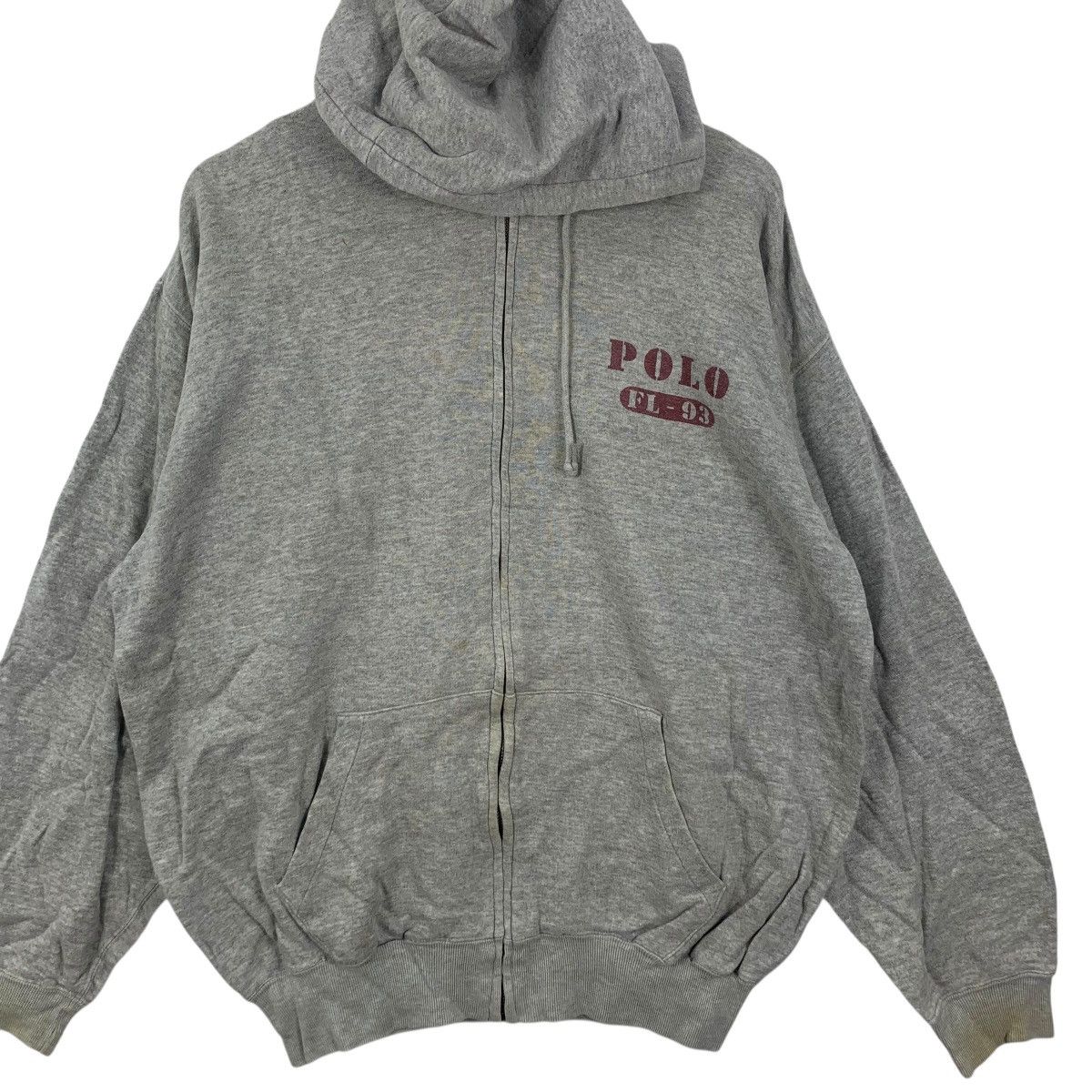 Polo Ralph Lauren Vintage POLO RALPH LAUREN FL 1993 Hoodie Jacket Outdoor Size US L / EU 52-54 / 3 - 4 Thumbnail