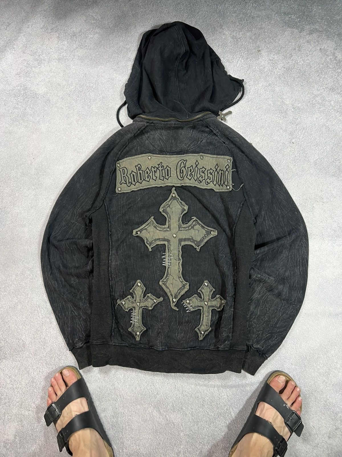 If Six Was Nine 🖤VTG CRAZY🔥 AFFLICTION RICK OWENS HYSTERIC GLAMOUR STYLE JAC Size US L / EU 52-54 / 3 - 13 Thumbnail