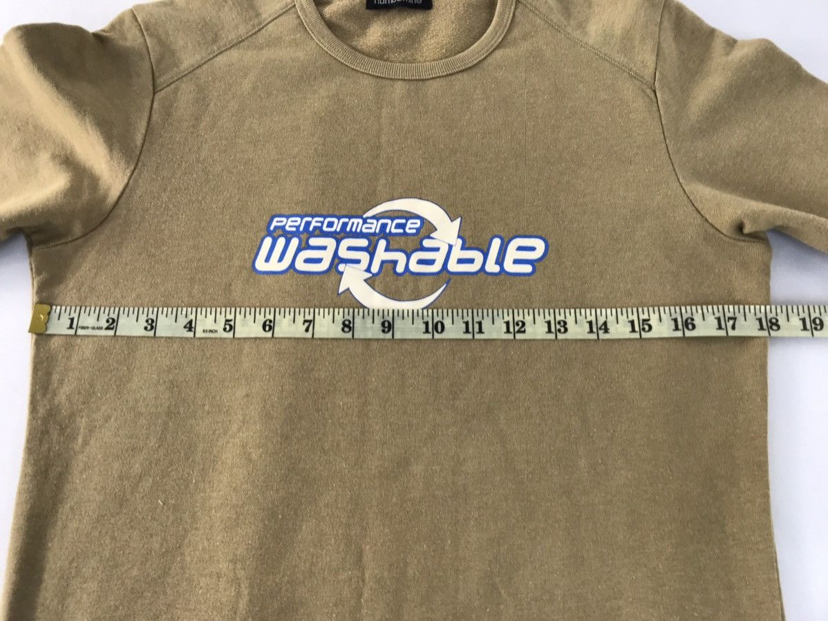 Japanese Brand × Number (N)ine Numbernine Perfomance Washable 3 Quater Longsleeve Tee Size US S / EU 44-46 / 1 - 7 Thumbnail