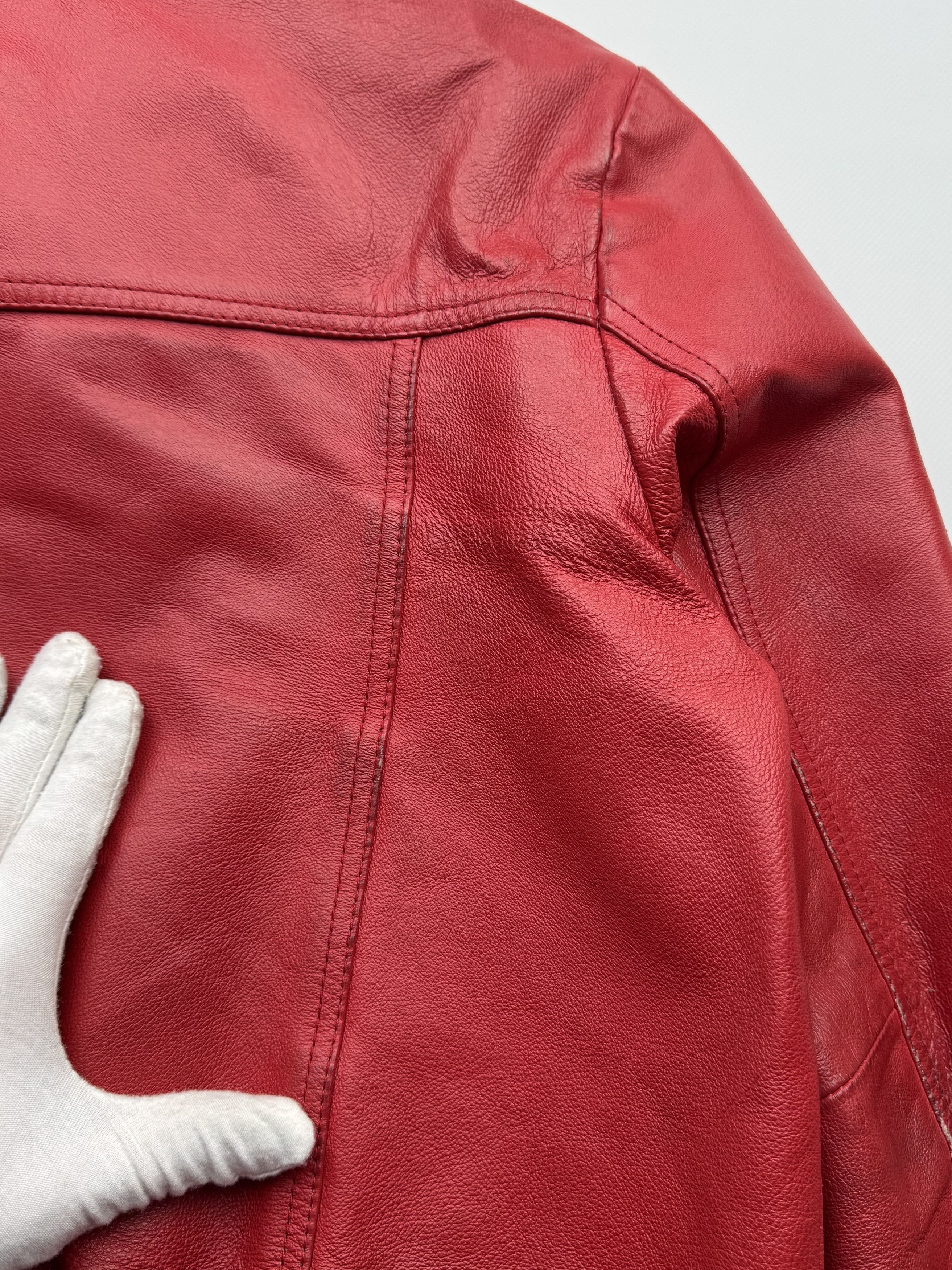 Vintage Vintage Leather Jacket B111(V270)E2 Size L / US 10 / IT 46 - 15 Thumbnail