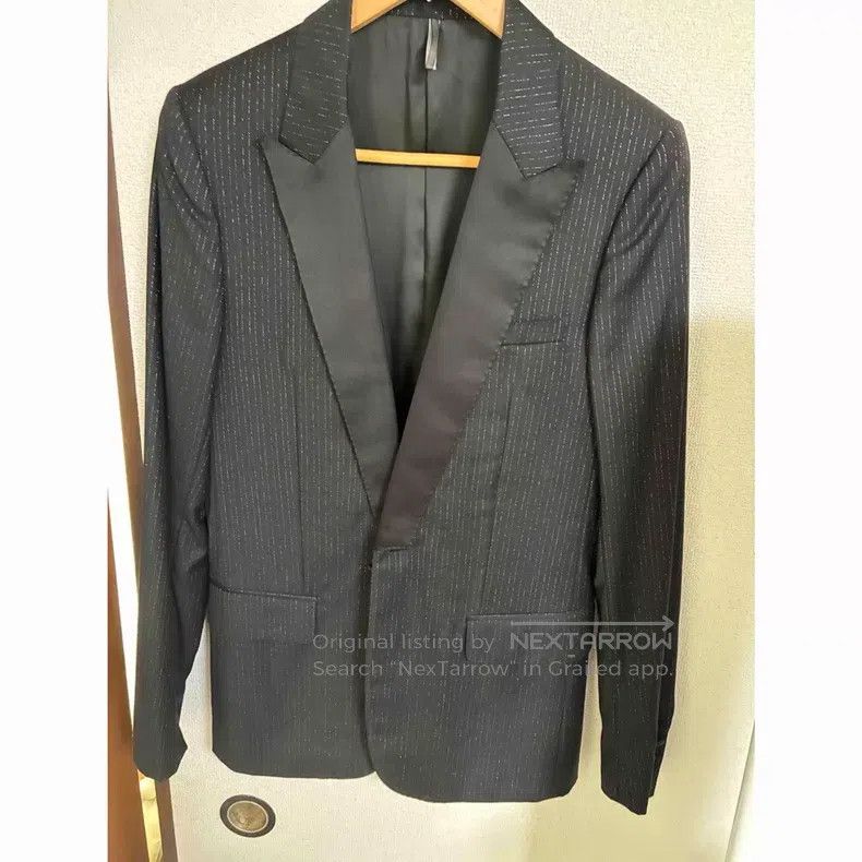 Dior Dior Silver and Gold Thread Smoking Jacket Size US S / EU 44-46 / 1 - 1 Thumbnail