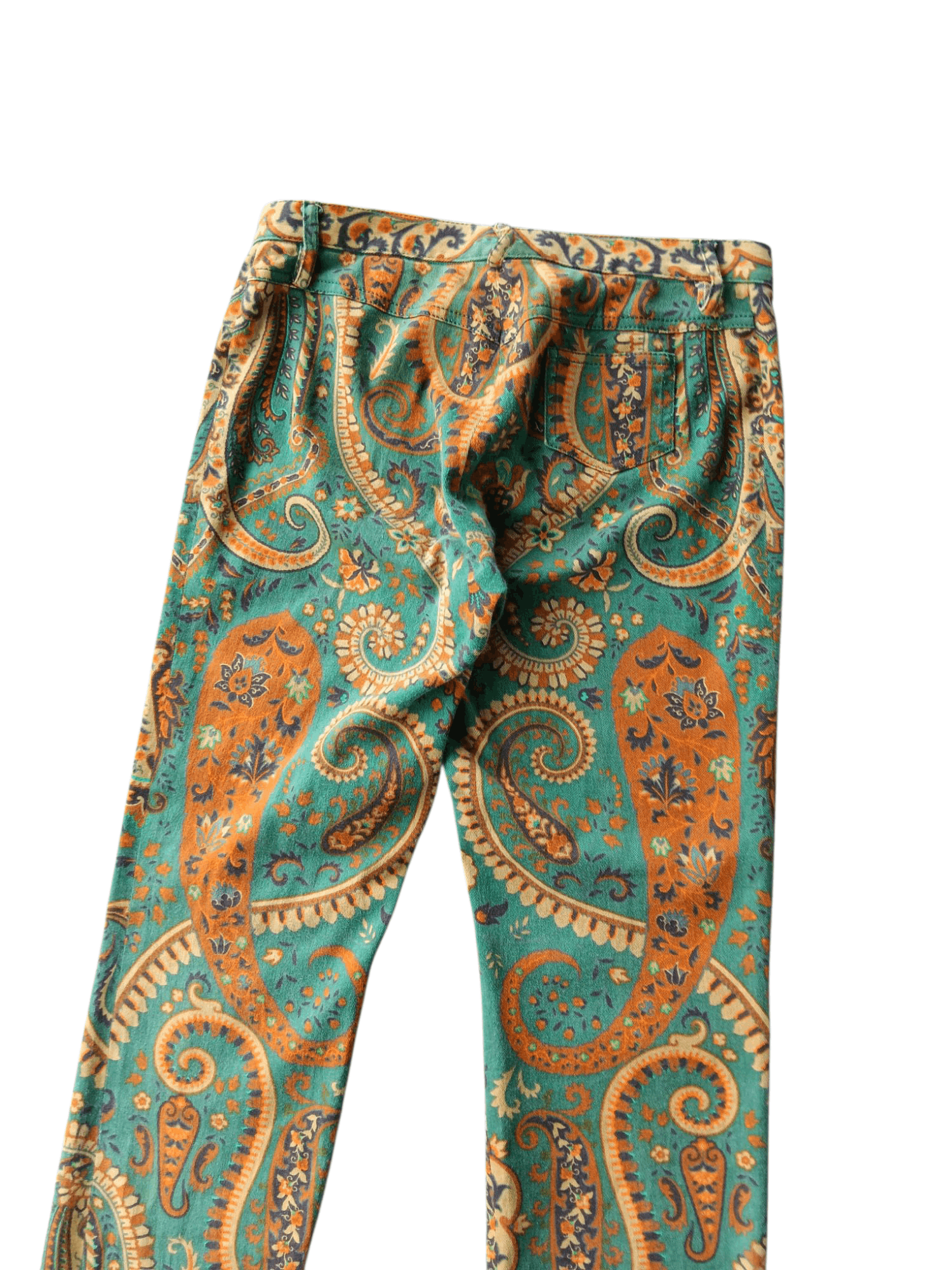 Dolce & Gabbana Dolce & gabbana paisley printed women pants Size 29" - 9 Thumbnail