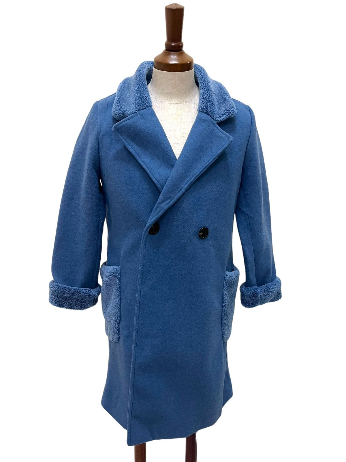 Japanese Brand × Vintage Japanese Brand Sherpa Long Coat Size M / US 6-8 / IT 42-44 - 6 Thumbnail