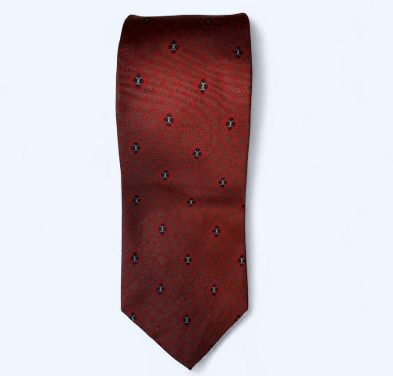 Other Vtg Cotswold Collection by J. S. Blank Red Abstract Silk Tie Size ONE SIZE - 1 Thumbnail
